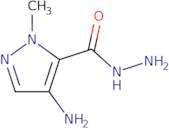 4-Amino-1-methyl-1H-pyrazole-5-carbohydrazide