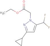 Ethyl [3-cyclopropyl-5-(difluoromethyl)-1H-pyrazol-1-yl]acetate