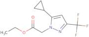 Ethyl [5-cyclopropyl-3-(trifluoromethyl)-1H-pyrazol-1-yl]acetate