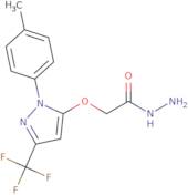 (2- P -Tolyl-5-trifluoromethyl-2 H -pyrazol-3-yloxy)-acetic acid hydrazide
