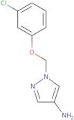 1-[(3-Chlorophenoxy)methyl]-1H-pyrazol-4-amine