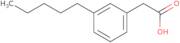 2-(3-Pentylphenyl)acetic acid