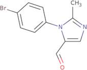 1-(4-Bromophenyl)-2-methyl-1H-imidazole-5-carbaldehyde