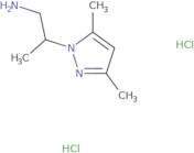 2-(3,5-Dimethyl-pyrazol-1-yl)-propylaminedihydrochloride