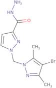 1-(4-Bromo-3,5-dimethyl-pyrazol-1-ylmethyl)-1 H -pyrazole-3-carboxylic acid hydrazide