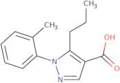 1-(2-Methylphenyl)-5-propyl-1H-pyrazole-4-carboxylic acid