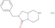 2-Benzylhexahydroimidazo[1,5-a]pyrazin-3(2H)-one hydrochloride