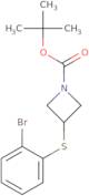 tert-Butyl 3-[(2-bromophenyl)sulfanyl]azetidine-1-carboxylate