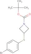 1-BOC-3-(4-bromophenyl)sulfanylazetidine