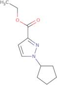 1-Cyclopentyl-1 H -pyrazole-3-carboxylic acid ethyl ester