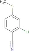2-Chloro-4-(methylsulfanyl)benzonitrile