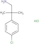 2-(4-Chlorophenyl)-2-methylpropylamine HCl