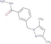3-[(3,5-Dimethyl-1H-pyrazol-1-yl)methyl]benzohydrazide