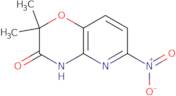 2,2-Dimethyl-6-nitro-2H,3H,4H-pyrido[3,2-b][1,4]oxazin-3-one