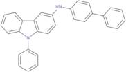 N-(4-Biphenylyl)-9-phenylcarbazol-3-amine