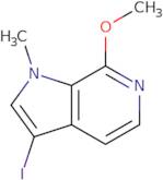 3-Iodo-7-methoxy-1-methyl-1H-pyrrolo[2,3-c]pyridine