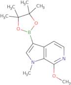 7-Methoxy-1-methyl-3-(4,4,5,5-tetramethyl-1,3,2-dioxaborolan-2-yl)-1H-pyrrolo[2,3-c]pyridine