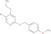 5-Bromo-4-ethoxy-2-((4-methoxybenzyl)oxy)pyridine