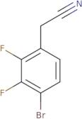 4-Bromo-2,3-difluorophenylacetonitrile