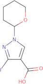 3-Iodo-1-(tetrahydro-pyran-2-yl)-1H-pyrazole-4-carboxylic acid