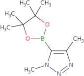 1,4-Dimethyl-5-(tetramethyl-1,3,2-dioxaborolan-2-yl)-1H-1,2,3-triazole