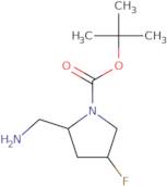 tert-Butyl (2R,4S)-2-(aminomethyl)-4-fluoropyrrolidine-1-carboxylate