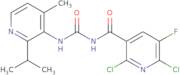 2,6-Dichloro-5-fluoro-N-[(2-isopropyl-4-methyl-3-pyridyl)carbamoyl]nicotinamide