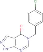 5-(4-Chlorobenzyl)-1,5-dihydro-4H-pyrazolo[3,4-d]pyrimidin-4-one