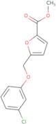 Methyl 5-[(3-chlorophenoxy)methyl]-2-furoate