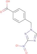 4-[(3-Nitro-1H-1,2,4-triazol-1-yl)methyl]benzoic acid