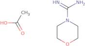 Morpholine-4-carboximidamide acetate