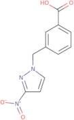 3-[(3-Nitro-1H-pyrazol-1-yl)methyl]benzoic acid