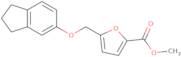 Methyl 5-[(2,3-dihydro-1H-inden-5-yloxy)methyl]-2-furoate