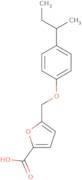 5-{[4-(Butan-2-yl)phenoxy]methyl}furan-2-carboxylic acid