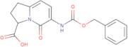 6-(((Benzyloxy)carbonyl)amino)-5-oxo-1,2,3,5-tetrahydroindolizine-3-carboxylic acid