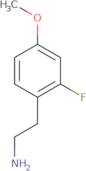 2-(2-Fluoro-4-methoxyphenyl)ethanamine