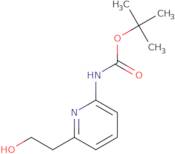 tert-Butyl 6-(2-hydroxyethyl)pyridin-2-ylcarbamate