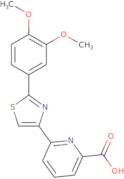 6-(2-(3,4-Dimethoxyphenyl)thiazol-4-yl)picolinic acid