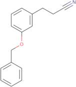 3-[3-(Benzyloxy)phenyl]propanenitrile