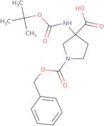 3-Boc-amino-1-cbz-pyrrolidine-3-carboxylic Acid