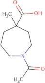 1-Acetyl-4-methylazepane-4-carboxylic acid