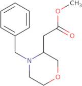 Methyl 2-(4-benzylmorpholin-3-yl)acetate