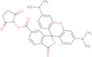 2-(6-Tetramethylrhodamine)carboxylic acid N-hydroxysuccinimide ester tetrafluoroborate