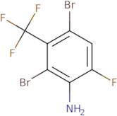 3-Amino-2,6-dibromo-4-fluorobenzotrifluoride