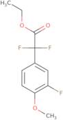 Ethyl-2,2-difluoro-2-(3-fluoro-4-methoxyphenyl)acetate