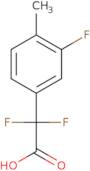 2,2-Difluoro-2-(3-fluoro-4-methylphenyl)acetic acid