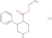 Ethyl cis-3-phenylpiperidine-4-carboxylate hydrochloride