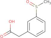 3-(Methylsulfinyl)phenylacetic acid
