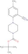 tert-Butyl 4-(2-cyano-4-methylphenyl)piperazine-1-carboxylate
