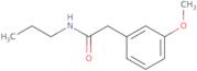 2-(3-Methoxyphenyl)-N-propylacetamide